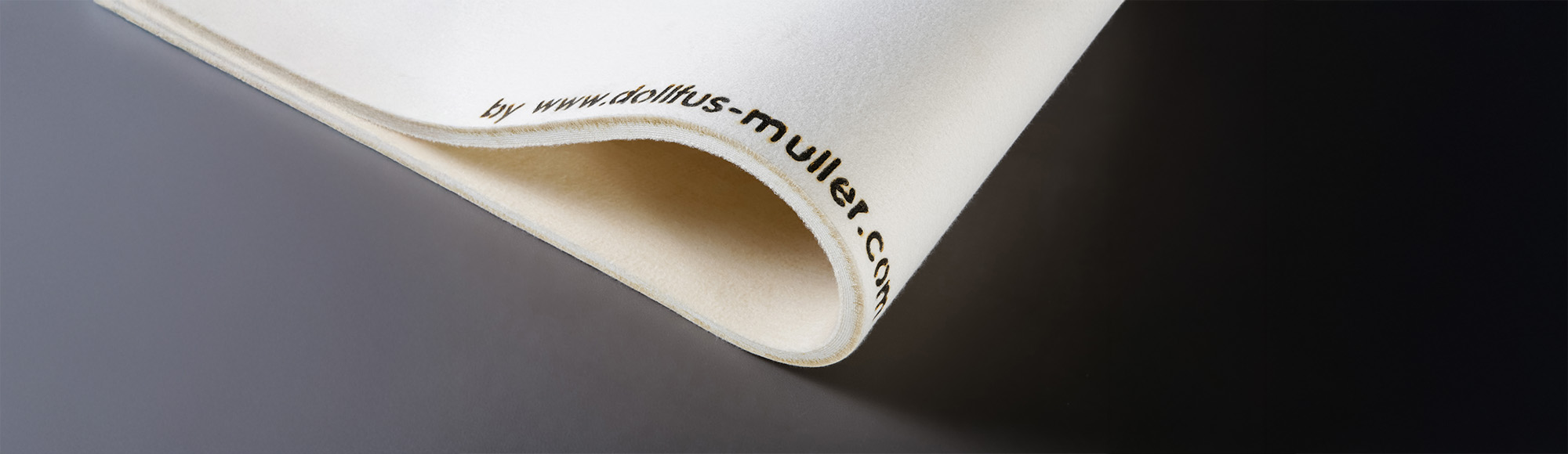 Bannière feutre de compactage